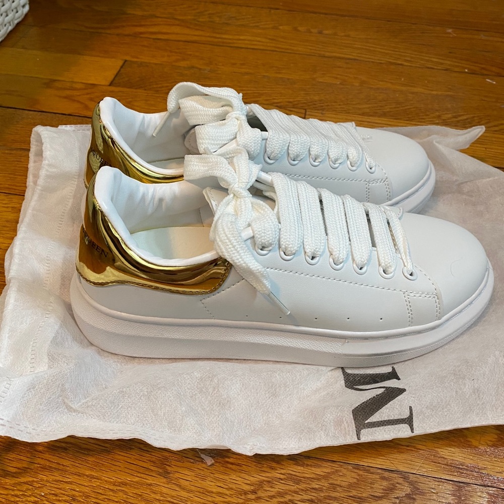 Alexander McQueen white sneakers